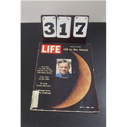 Life Magazine July 4, 1969 - Special Issue Off To The Moon, Neil Armstrong