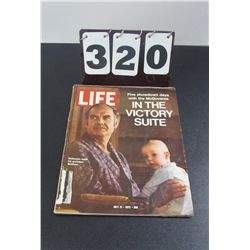 Life Magazine July 21, 1972 - In The Victory Suite, George McGovern