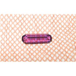 Small Cut Glass Stone, Looks Like Amethyst