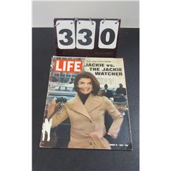 Life Magazine March 31, 1972 - Jackie vs. The Jackie Watcher