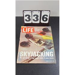 Life Magazine August 11, 1972 - The Secret Bobby Fischer & Skyjacking