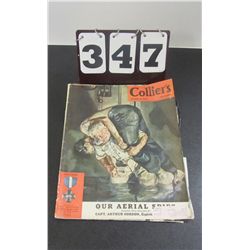 Collier's Magazine August 14, 1943 - Our Aerial Spies & Navy Cross Award