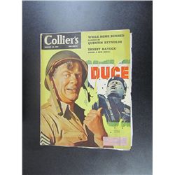 Collier's Magazine August 28, 1943 - While Rome Burned, DUCE