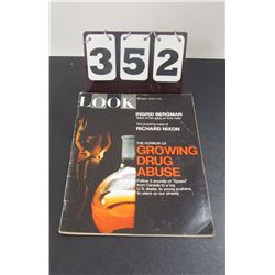 Look Magazine, March 5th, 1968 - Ingrid Bergman, Growing Drug Abuse, Richard Nixon