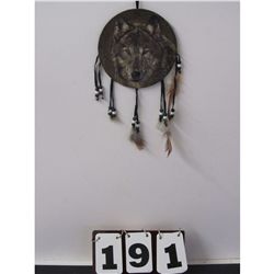 Wolf 8" Dream Catcher