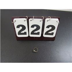 18 Karat Gold Electroplated, Black Onyx Men's Ring - at Least Size 11