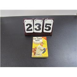 The Kid Comes Back by John R. Tunis, Tab Paperback 2nd Printing 1961