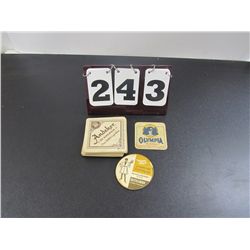 Lot Of Vintage Beer Coasters