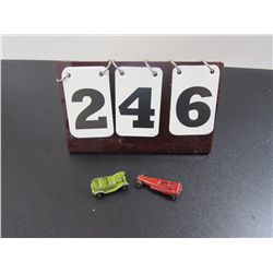 Pair Of Vintage Tootsie Toys