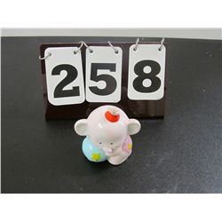 Made In China, #102 Elephant Bank with Original Rubber Stopper