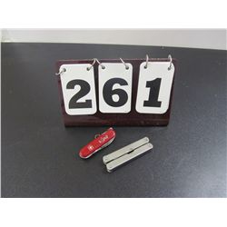 Lot of 2 Pocket Knives, a Original Swiss Army Knife and a Stainless Multi-tool