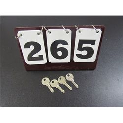 Lot Of 4 Vintage Zeiss Ikon Keys