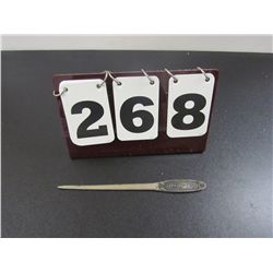 Vintage - Morris Paper Mills, Folding Paper Boxes Chicago, IL and Mill and Factory, Morris Il - Lett