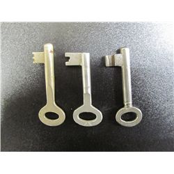 Vintage 1950's German House Keys - Skeleton Keys