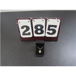 Nice, Blue Stoned Necklace, New In Box