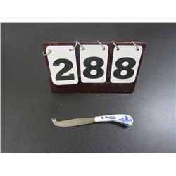 Delft Holland Cheese Knife