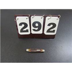 Old Timer, Improved Muskrat, Pocket Knife