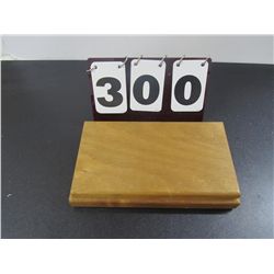 Vintage William II Wood Cigar Box From Holland