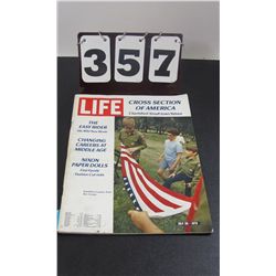 Life Atlantic July 20, 1970 - Cross Section Of America, Cherished Small Town Values