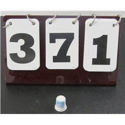 Ivory Thimble -99 44/100% Ivory, Very Nice Condition - No Shipping Outside Of USA