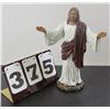 Image 1 : 13" Porcelain Jesus Christ Figurine - Very Good Condition