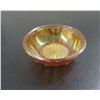 Image 2 : Peach Opalescent Depression Pressed Glass Nut Bowl