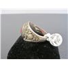 Image 4 : Sterling Silver, Men's Size 10 United States Marine Corp Ring