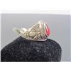 Image 5 : Sterling Silver, Men's Size 10 United States Marine Corp Ring