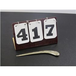 First Chicago Trust Company, Heavy Letter Opener