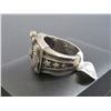 Image 4 : Sterling Silver, Mens App. Size 10 Semper Fi, USMC Ring With Eagle Head, Very Heavy