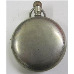 1884 Fahey's Ore Silver Pocket Watch Case With Excellent Crystal