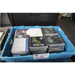 BOX OF AUDIO CONTENT