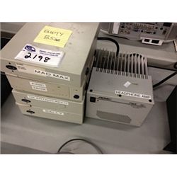 4 EXTERNAL HARD DRIVES & A HEADPHONE AMP