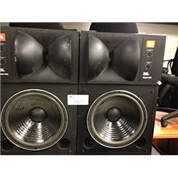 2 JBL MODEL 4425 STUDIO MONITORS