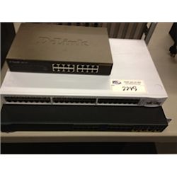 3 PIECES OF NETWORK EQUIPMENT