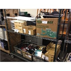 RACK OF ASSORTED EQUIPMENT