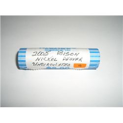 Roll of 2005-D BISON Nickels *UNC GRADE*!!