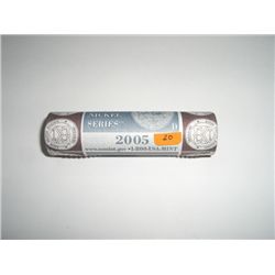 MINT Roll of 2005-D WESTWARD JOURNEY Nickels *UNC GRADE IN ORIGINAL MINT ROLL*!!