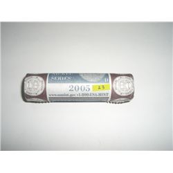 MINT Roll of 2005-D WESTWARD JOURNEY Nickels *UNC GRADE IN ORIGINAL MINT ROLL*!!