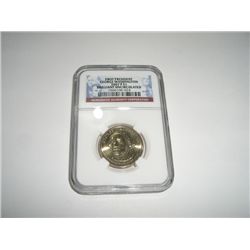 2007-P $1 First President "GEORGE WASHINGTON" *CERTIFIED BY NGC BRILLIANT UNCIRCULATED*!!