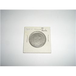 1957 Spain 50 Peseta Coin *INSIDE STAR ON REVERSE SAYS 59 SO THIS COIN WAS MINTED IN 1959!!