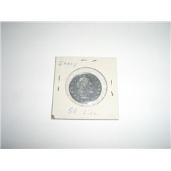 1977 Italy 50 Lira Coin!!