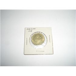 1978 Italy 200 Lira Coin!!