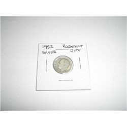 1952 Mercury SILVER Dime *NICE COIN*!!