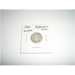 1952 Mercury SILVER Dime *NICE COIN*!!