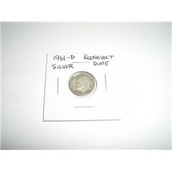 1961-D Mercury SILVER Dime *NICE COIN*!!