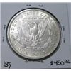 Image 2 : 1880 Morgan Silver Dollar *RARE MS-63+ HIGH GRADE*!!