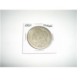 1882 Morgan Silver Dollar *PLEASE LOOK AT PICTURE TO DETERMINE GRADE - COIN OUT OF SAFE DEPOSIT BOX 