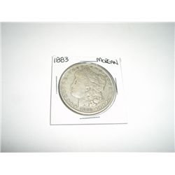 1883 Morgan Silver Dollar *PLEASE LOOK AT PICTURE TO DETERMINE GRADE - COIN OUT OF SAFE DEPOSIT BOX 