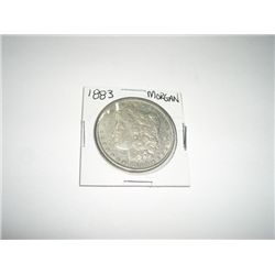 1883 Morgan Silver Dollar *PLEASE LOOK AT PICTURE TO DETERMINE GRADE - COIN OUT OF SAFE DEPOSIT BOX 